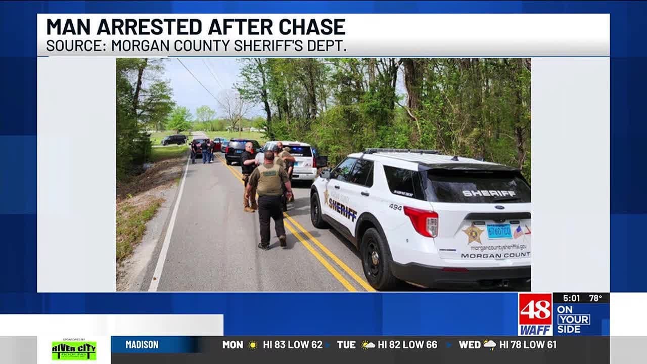 Man allegedly hits deputy while leading police on chase in Morgan ...