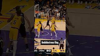 LeBron with the LEFT 😤 #NBAPlayoffs