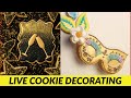 Replay Friday December 17th #CookieLunchBreak - 2022 Projects - Mask &amp; Champagne designs