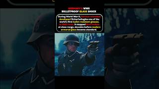 Germany’s Secret WWII Bulletproof Glass 😳 | 9mm Test Shocked Scientists #shorts