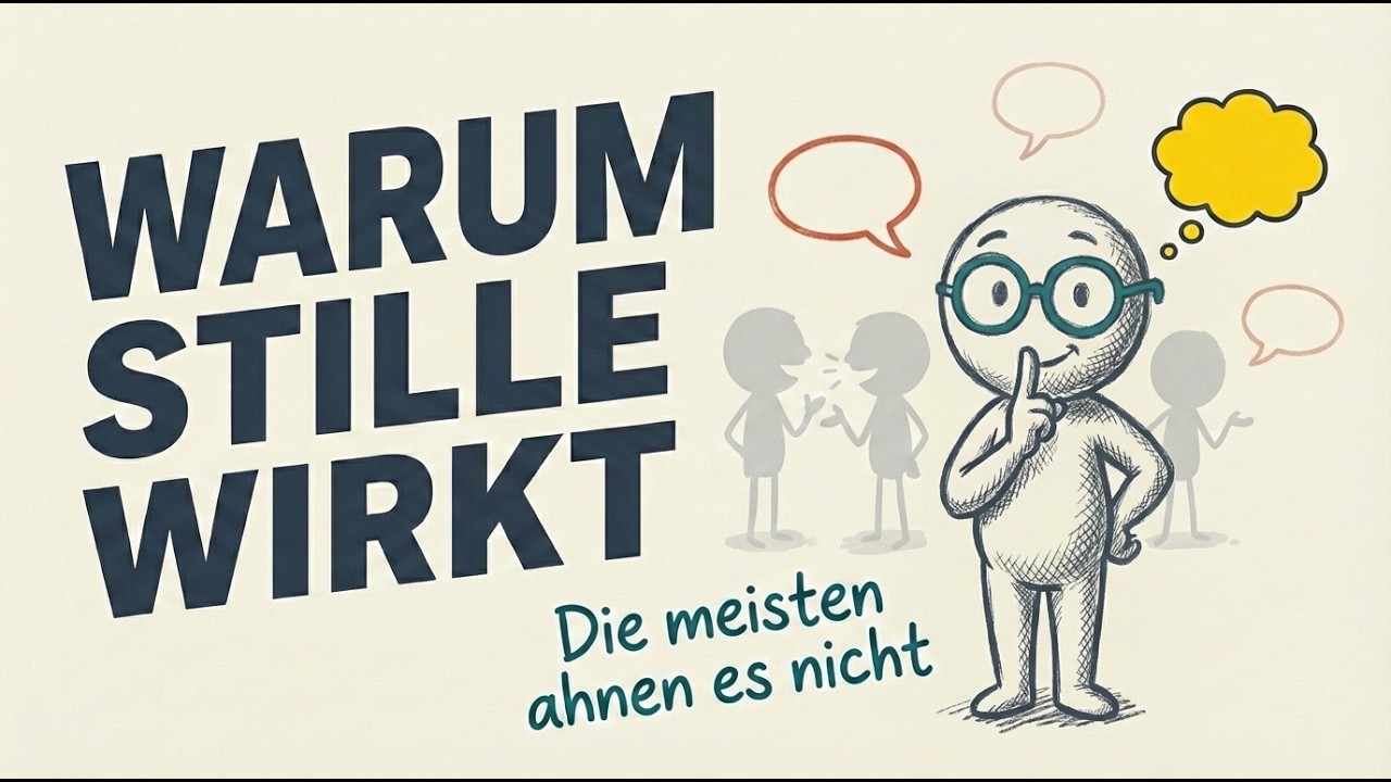 Warum wir Menschen mögen, die wenig reden (Psychologie erklärt)