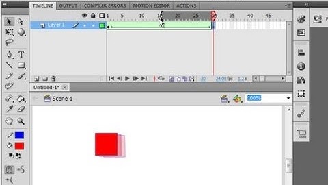 Flash From Scratch Tutorial 14 Relocate A Tweened Object.avi