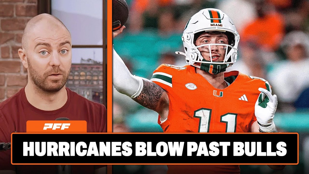 Обзор матча USF против Майами | Выпуск PFF
