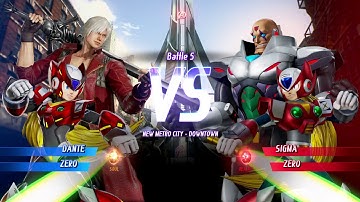 MARVEL VS. CAPCOM: INFINITE Dante,Zero Alt. Gameplay In Arcade Mode