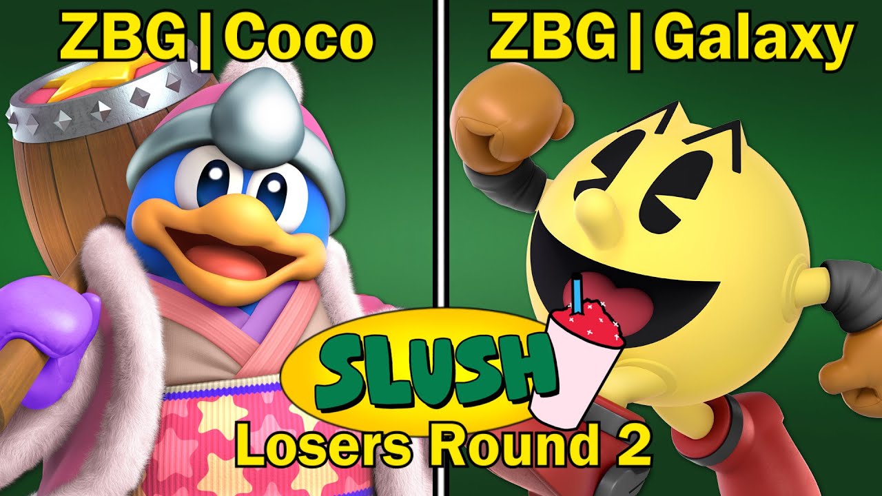 SLUSH 15 - ZBG|Coco (King Dedede) vs ZBG|Galaxy (Pac-Man) Losers Round 2 SSBU