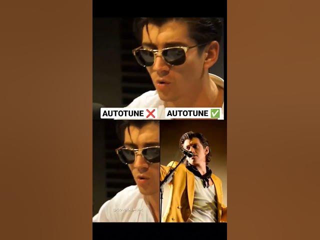 ARCTIC MONKEYS - I WANNA BE YOURS without AUTOTUNE #shorts