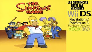 Las Diferencias Entre Las Versiones De Los Simpsons El Videojuego