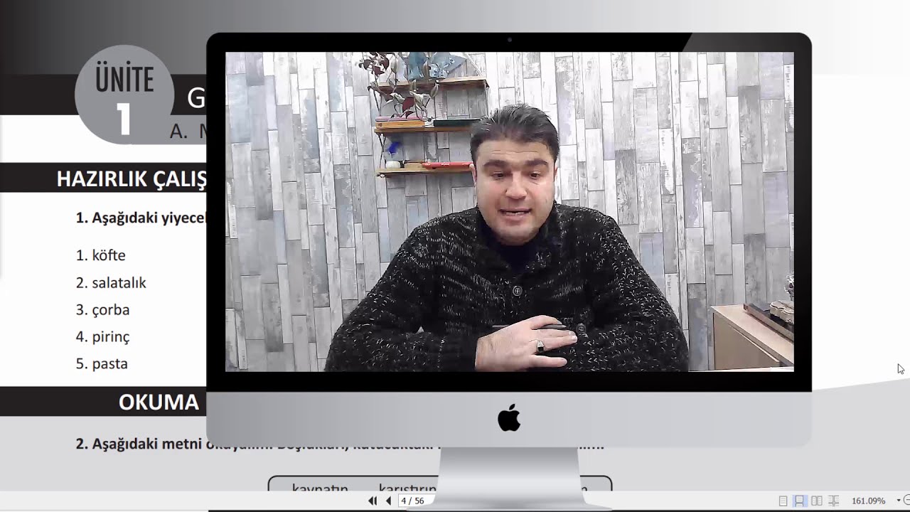 تعلم التركية | حل تمارين كتاب اسطنبول المستوى 2 ÜNİTE1 A Bölümü