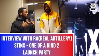 Interview With RA(REAL ARTILLERY) At STINX - One of A Kind 2 [Launch Party] @CREATIVE_INSIGHT_TV