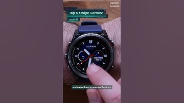 Tutorial - quatix 8: Tap & Swipe Garmin!#garmin #smartwatch #quatix8 #quickguide #wearabletech