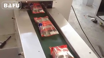 Inverted flow wrapper, Inverted Wrapper, Pillow Packaging Machine, Horizontal Packaging Machine