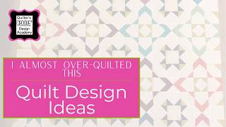 I Almost Over-Quilted This - Summer Blossom