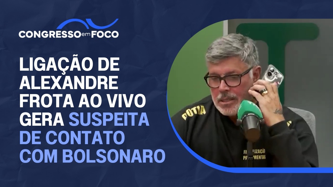 Ligação de Alexandre Frota ao vivo gera suspeita de contato com Bolsonaro Ligação de Alexandre Frota ao vivo gera suspeita de contato com Bolsonaro