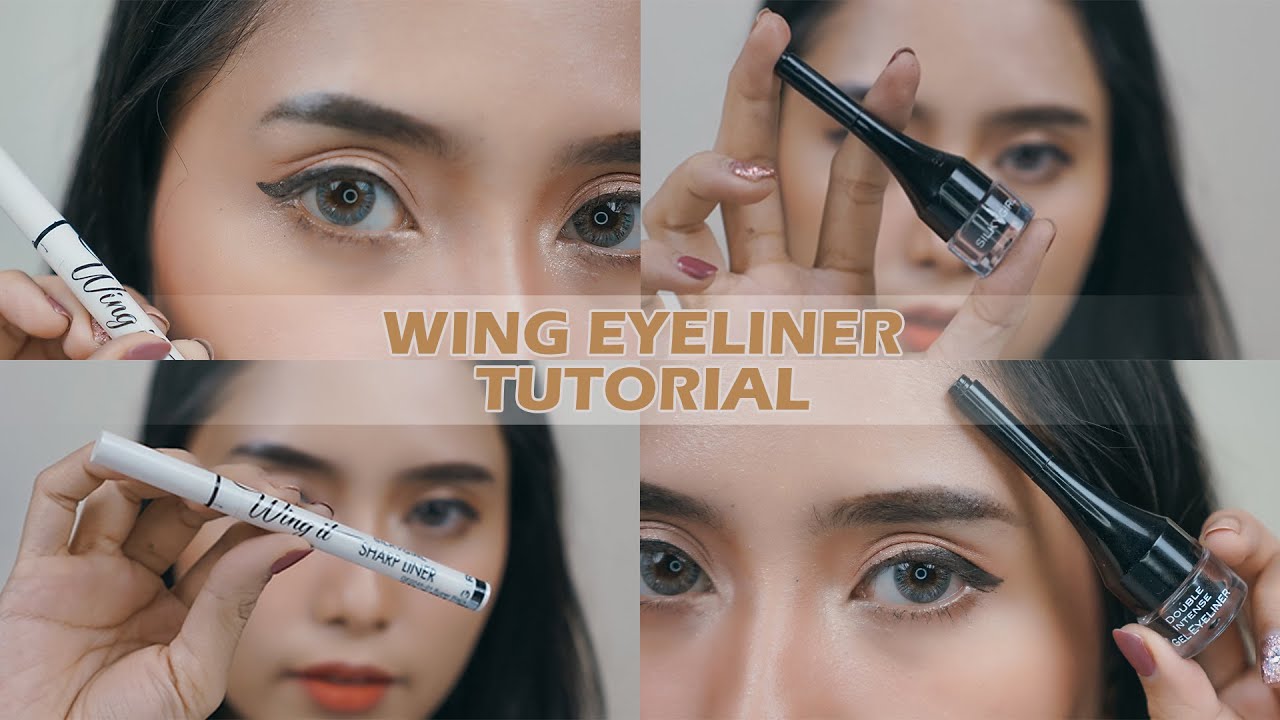 Tutorial Wing Eyeliner | Cat Eye Tutorial Pakai Eyeliner SilkyGirl