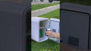 Ready for summer? Unique Built-in Solar Panel + 1024Wh Capacity: Power up your outdoor mini-fridge.