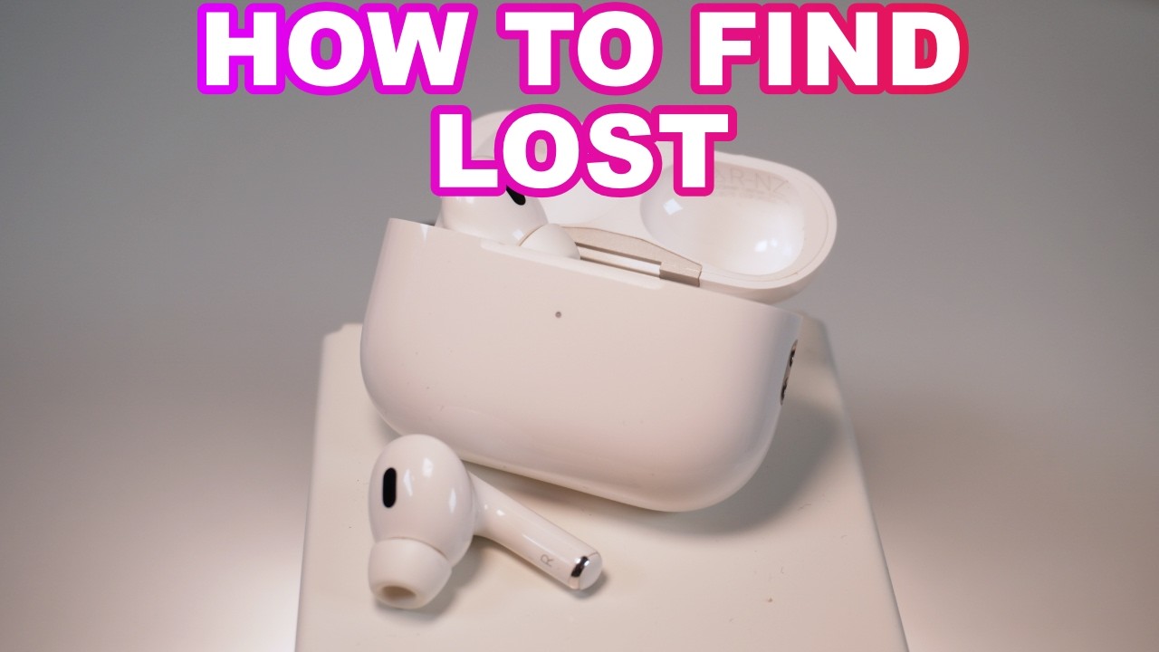 How to Find Your Lost AirPods Pro 2 - YouTube