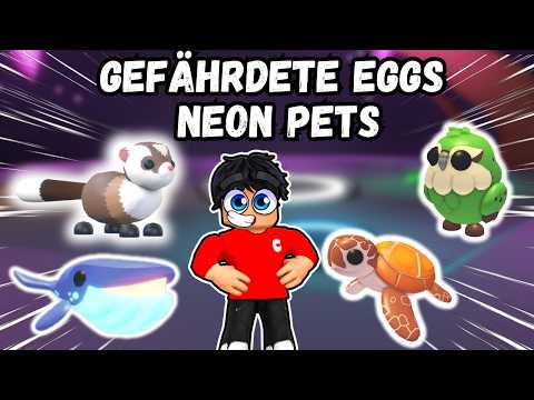WE ARE MAKING ALL PETS from the ENDANGERED EGGS NEON!