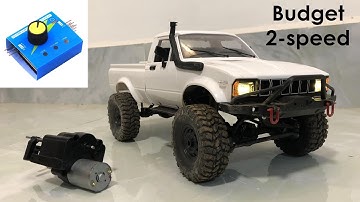 WPL 2-speed stock electronics