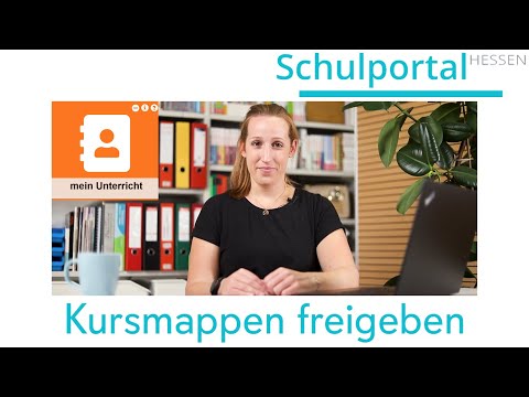 Schulportal Hessen für Lehrende - Mein Unterricht - Kursmappen freigeben