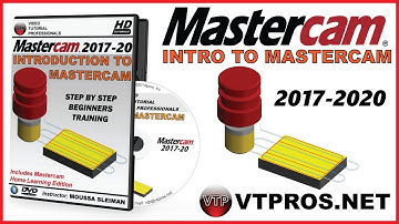 MASTERCAM 2017-2020 - INTRO - Fillet & Chamfer Entities - vtpros.net (2019-2020)