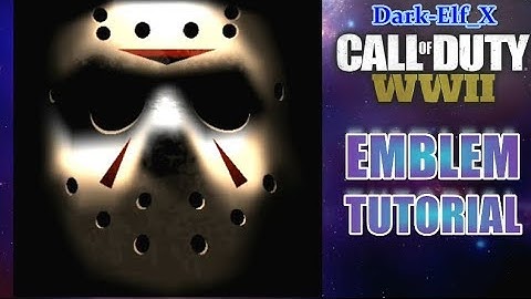 COD WW2 Emblem - Jason Voorhees (Friday the 13th) Darkelf X