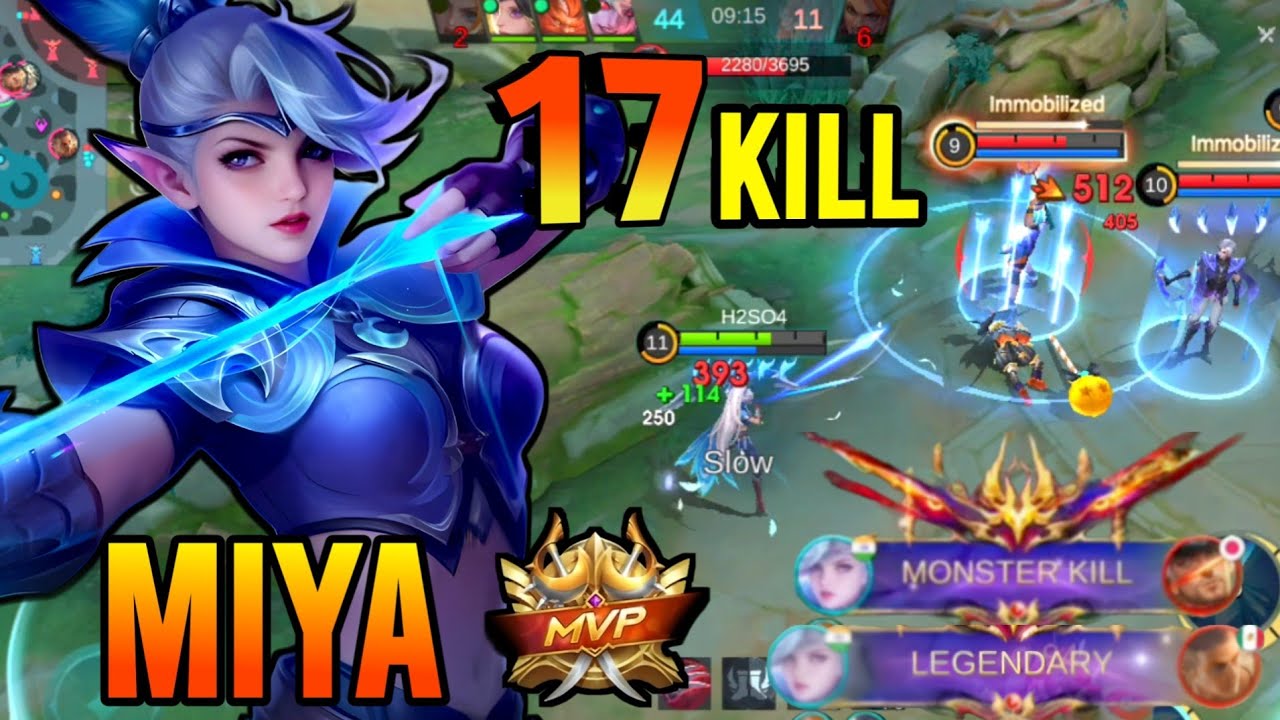  Pro Miya Gameplay 🔥 Rank Push & Clutch Comeback | Mobile Legends