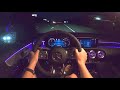 2020 Mercedes-AMG A35 Sedan - POV Night Drive (Binaural Audio)