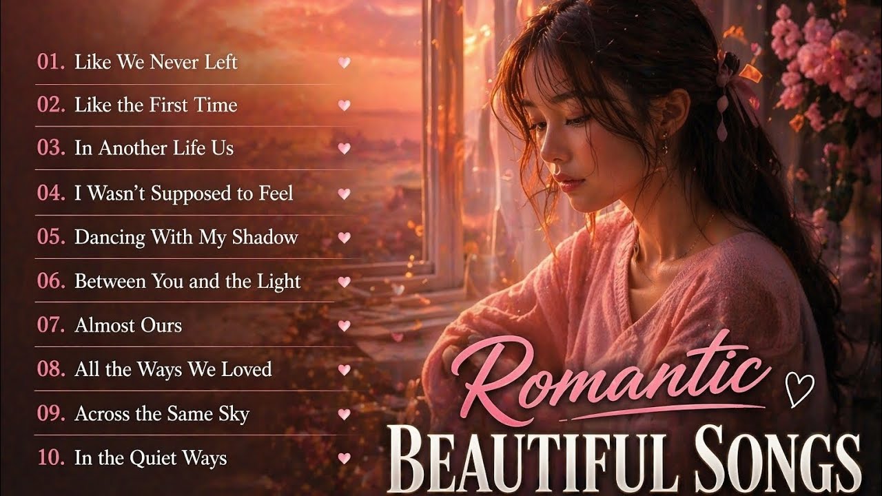 Romantic Beautiful Songs 🌸 Heartfelt Love Ballads to Touch Your Soul ...