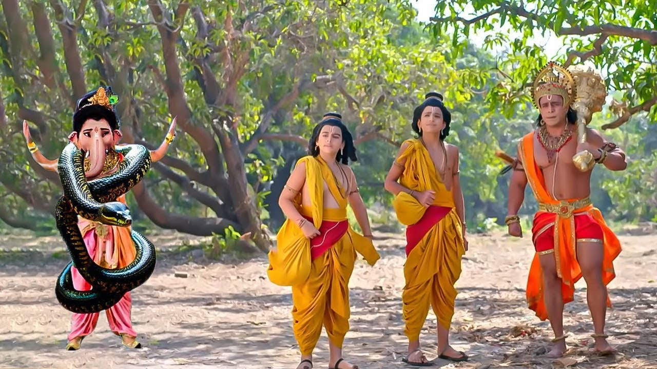 क्या लव कुश गणेश जी को संकट से बचा पाएंगे ? Shrimad Ramayan || 