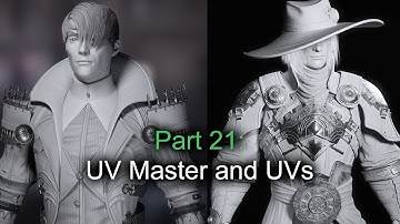 Part 21 UV Master and UVs   Zbrush for beginners tutorial series