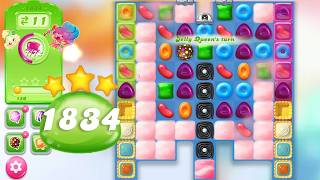 Candy Crush Jelly Saga Level 1834 || 3 Stars 🌟🌟🌟 screenshot 2