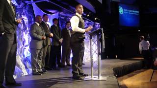 Luis Martinez (San Diego Padres Catcher) Acceptance Speech