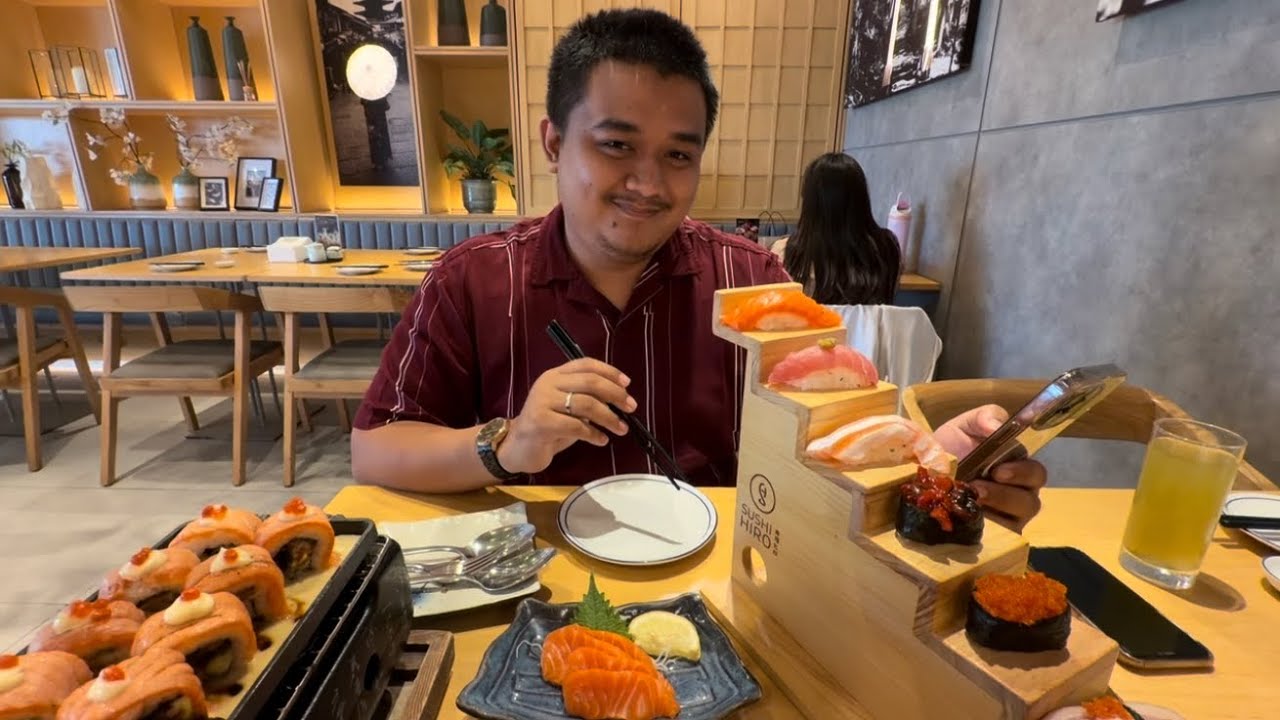 Makan Sushi Sambil Games !!