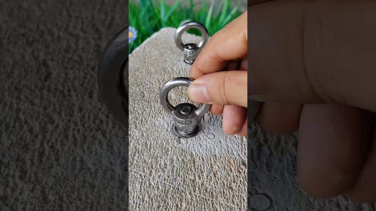 Винт для крепления рым-болта из нержавеющей стали 