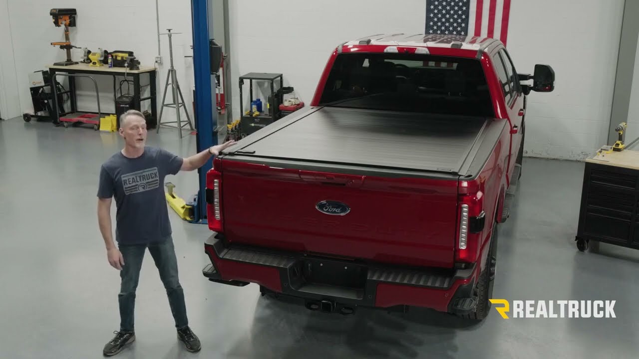 Как установить крышку багажника RetraxPRO MX на Ford F-250 HD 2023 года