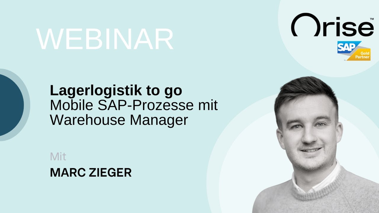 Warehouse Manager – Lagerlogistik to go (Webinar)