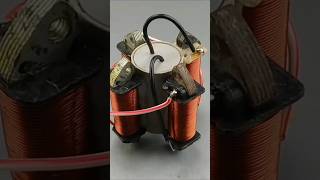 How to make free energy 220v.5000w Self Running Machine - New ideas for home #shorts
