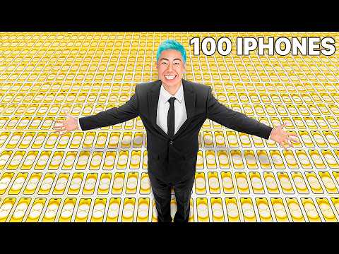 I Customized 100 Iphones And Gave Them To People!