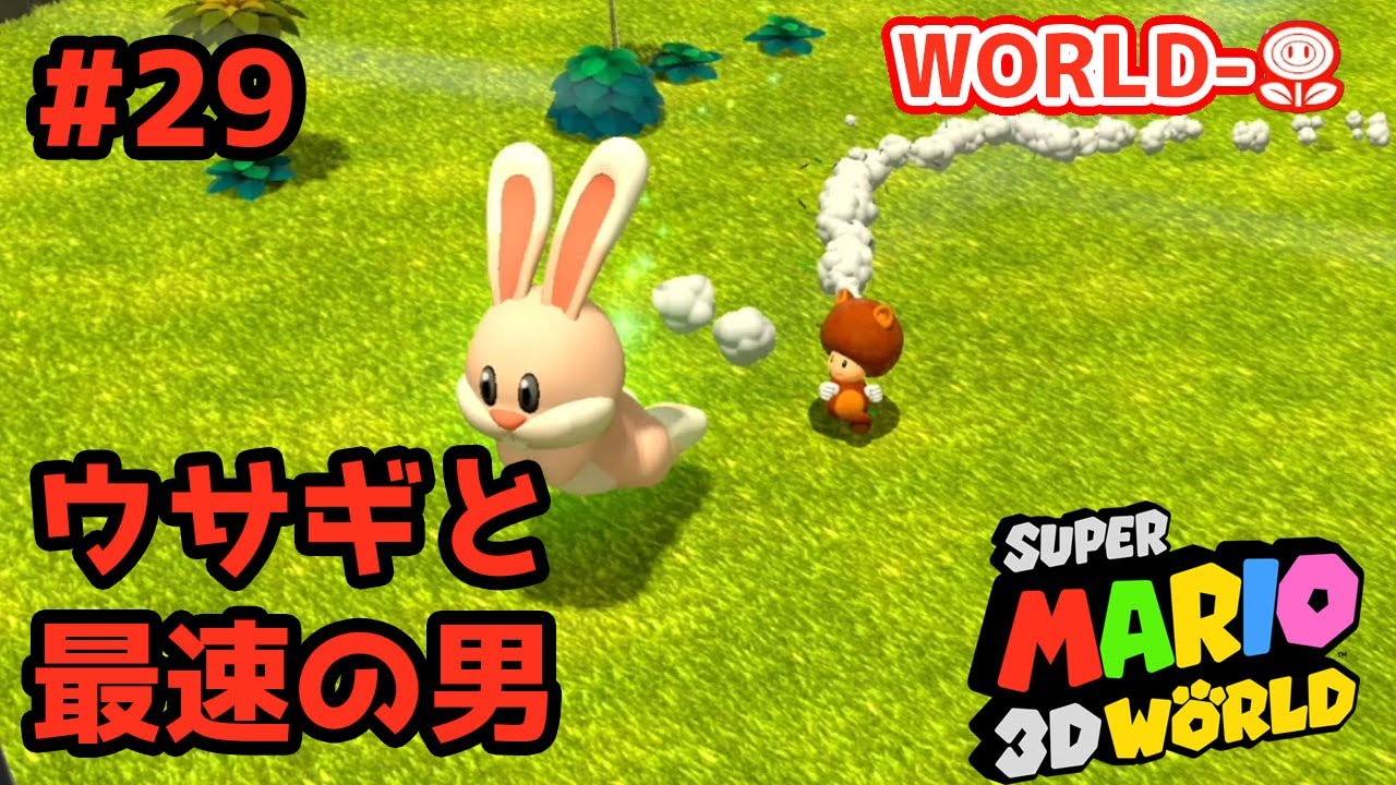 スーパーマリオ3Dワールド+フューリーワールド】#29 初見プレイ！タカ
