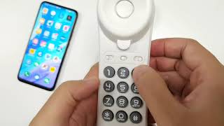Analog Landline Phones Factory Wall Mountable Wired Trimline Telephones For Home Hotel Office School