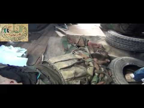 حلب الزربة مداواة جنود كلية الشؤون الإدارية 14 12 2012 ج1