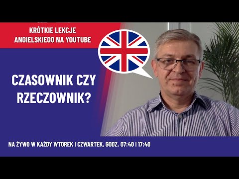 Czasownik czy rzeczownik? Czyli dublet po angielsku :)