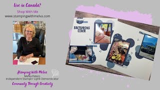 Live with Stamping With Melva - Memory Keeping Monday