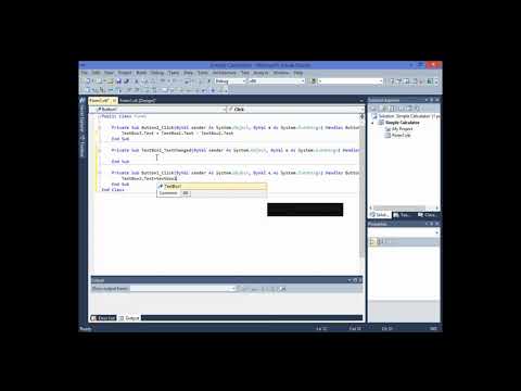 Simple Calculator in vb net
