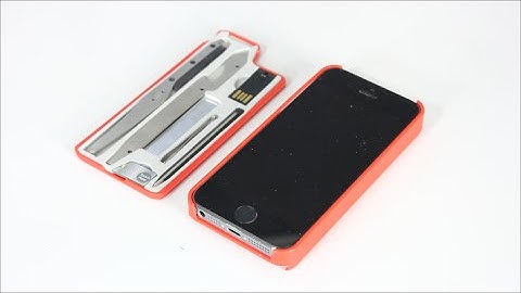 iPhone Case With Tools Built-In: Task Lab Urban iPhone Case