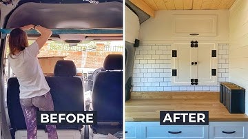 Sprinter Headliner Shelf: How To Build One | DIY Van Conversion