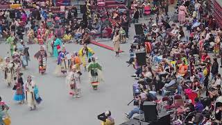 Women's Traditional At Kyi-Yo Powwow 2024 song 1 SNL