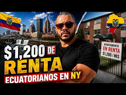 This is how Ecuadorians who fled Boston live. Is it possible to move to Upstate New York? 🇺🇸 🇪🇨
