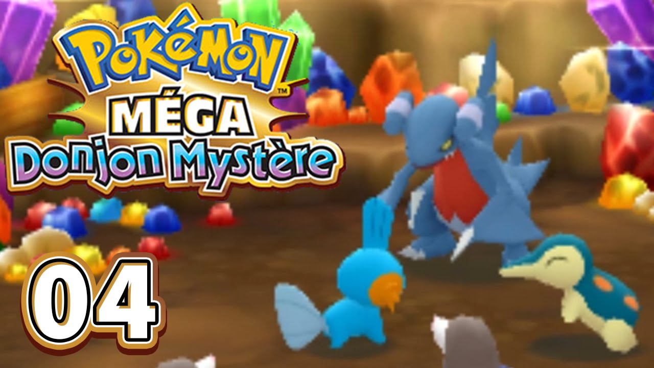 POKEMON MEGA DONJON MYSTERE #04 - La Caverne à Carmache - YouTube