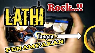 LATHI Rock ..!! - WEIRD GENIUS ( ft. Sara Fajira ) Cover Real Drum